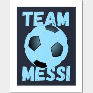 Team Messi Posters and Art